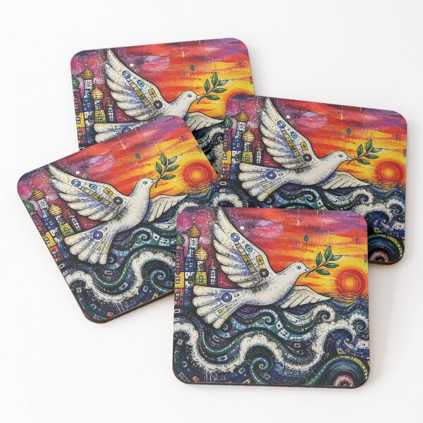 Item preview, Dove returns with Olive branch designed and sold by George Hutton Hunter.
