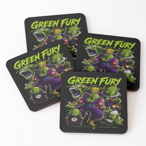 Item preview, Green Fury  Piccolo - D.B.Z Namekian Warrior-Aesthetic Design designed and sold by Trinidesigns123.