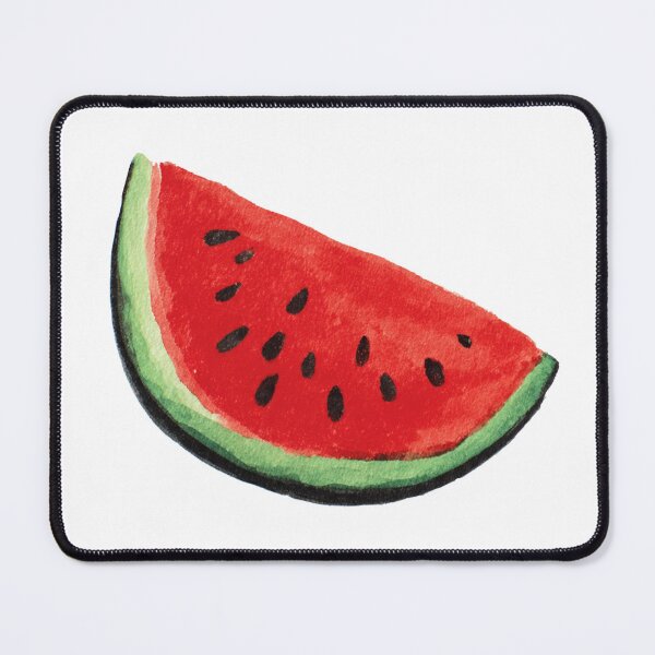 Item preview, Watercolor Watermelon Slice Sticker designed and sold by sillyweas.
