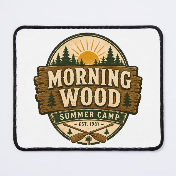 Item preview, Morning Wood Summer Camp designed and sold by aistrokeofart.