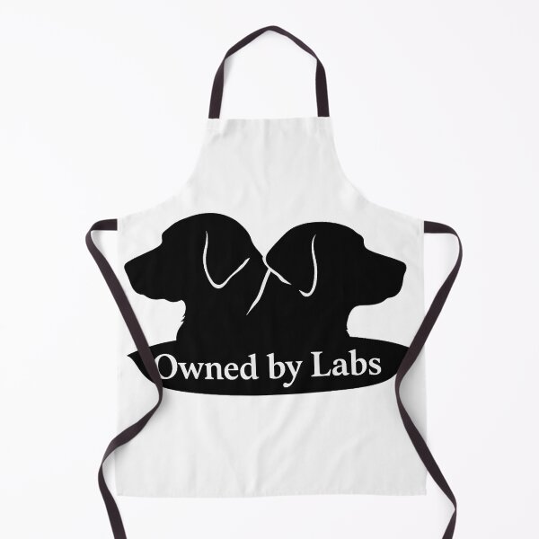 Item preview, Owned by Labs - Funny Labrador Lover Silhouette designed and sold by ArtsyDog42.