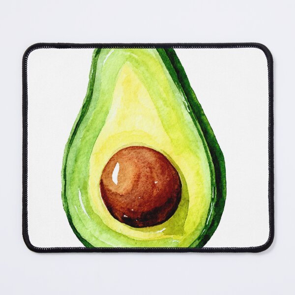 Item preview, Watercolor Avocado Aesthetic Sticker designed and sold by sillyweas.