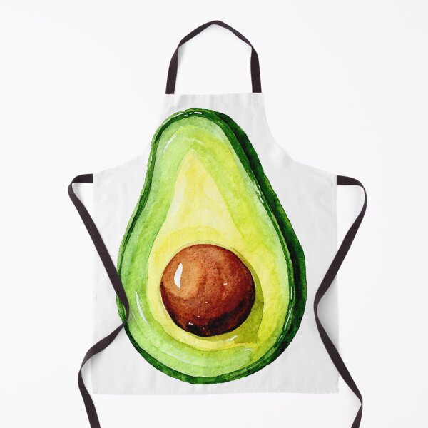 Item preview, Watercolor Avocado Aesthetic Sticker designed and sold by sillyweas.