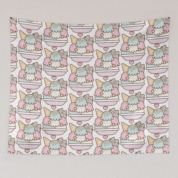 Item preview, pusheen love icecream designed and sold by daenarys123.