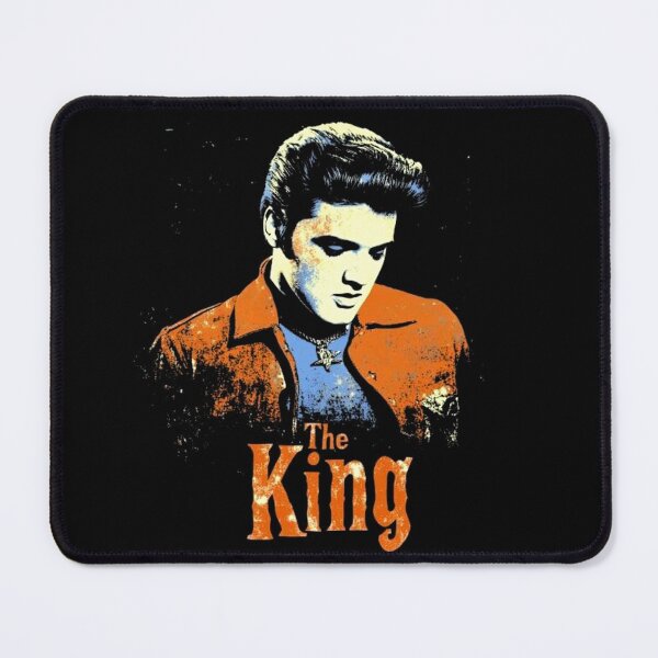 Item preview, Vintage 1950s Rock and Roll Guitarist - Retro Rockabilly King Art designed and sold by britjonny52.