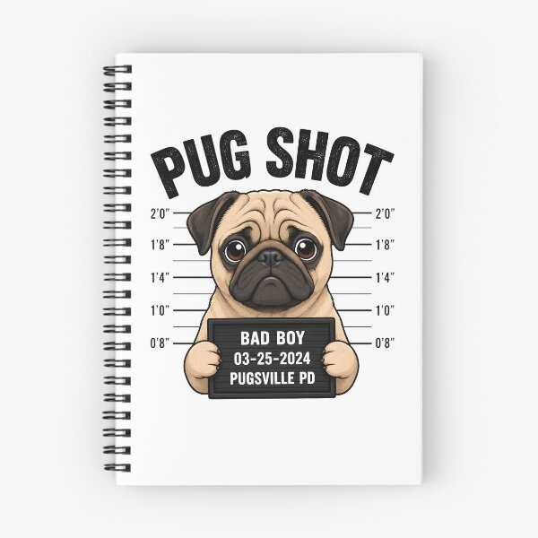 Item preview, Pug Shot designed and sold by aistrokeofart.