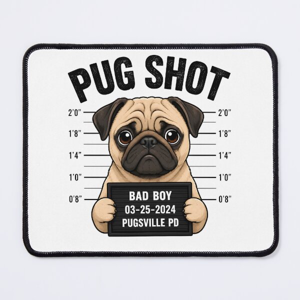 Item preview, Pug Shot designed and sold by aistrokeofart.