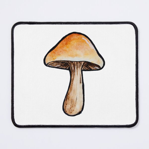 Item preview, Watercolor Mushroom Cute Sticker designed and sold by sillyweas.