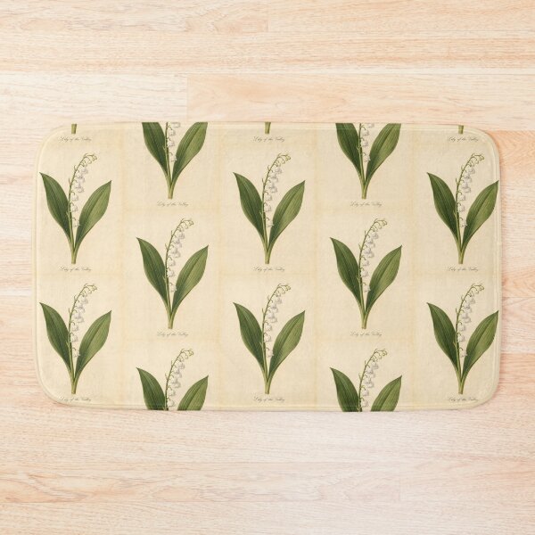 Item preview, Lily of the Valley Botanical Illustration Print designed and sold by NuvoraNest.