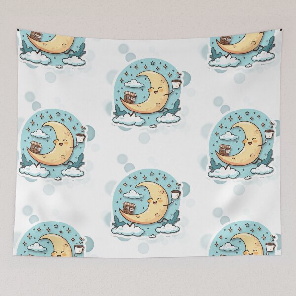Item preview, Moon Café Dreamy Celestial designed and sold by iamKRUK.