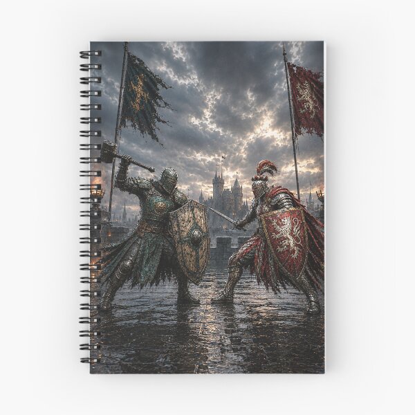Item preview, Knight Duel, Medieval Epic Battle Scene designed and sold by Historim.