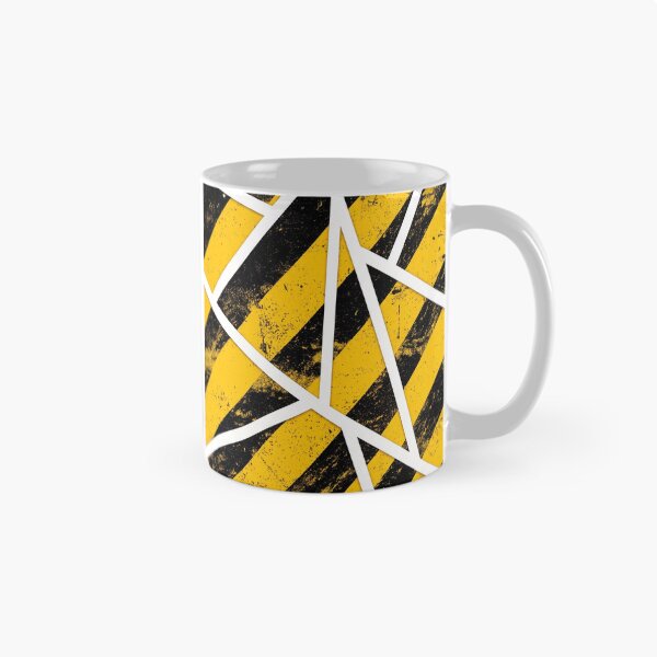 Item preview, Grunge Geometric Hazard Stripes designed and sold by TOM JACK.