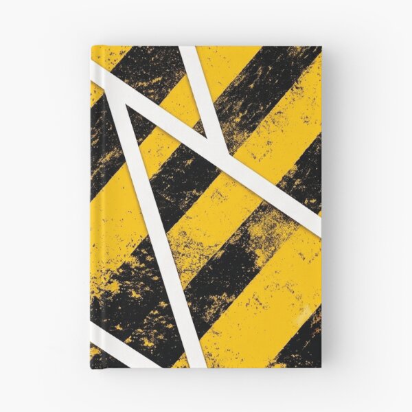 Item preview, Grunge Geometric Hazard Stripes designed and sold by TOM JACK.