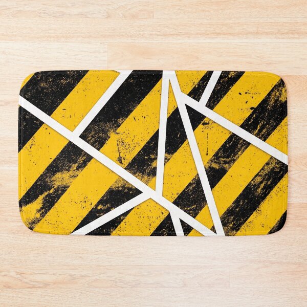 Item preview, Grunge Geometric Hazard Stripes designed and sold by TOM JACK.