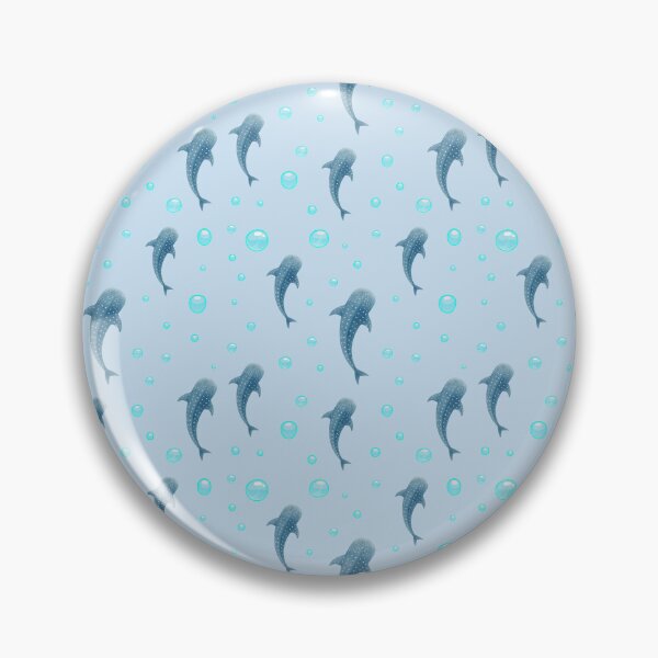 Item preview, Watercolor Whale Shark Floating Bubbles Ocean Aesthetic Art designed and sold by Art IN Pack.