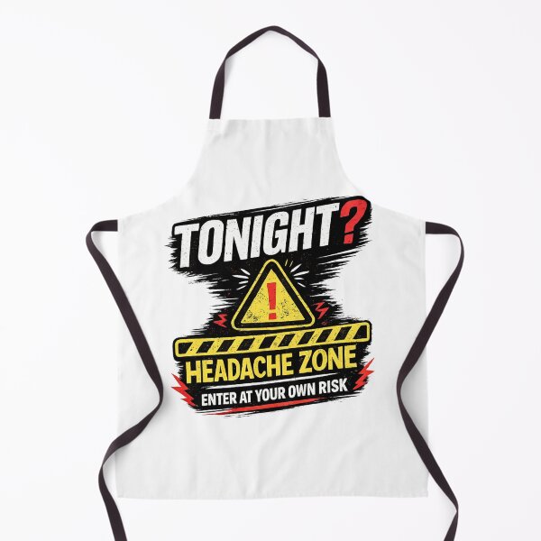Item preview, Tonight? Headache Zone | Funny Relationship T-Shirt designed and sold by LukWer.