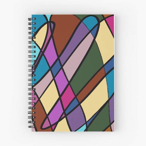 Item preview, Abstract Colorful Intersecting Lines and Shapes designed and sold by IO Soul Spaces.