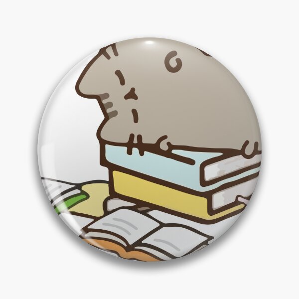 Item preview, pusheen love reading designed and sold by daenarys123.