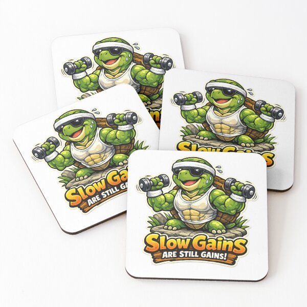 Item preview, Slow gains are still gains designed and sold by AllThePixels.