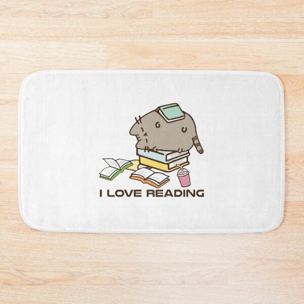 Item preview, pusheen love reading designed and sold by daenarys123.