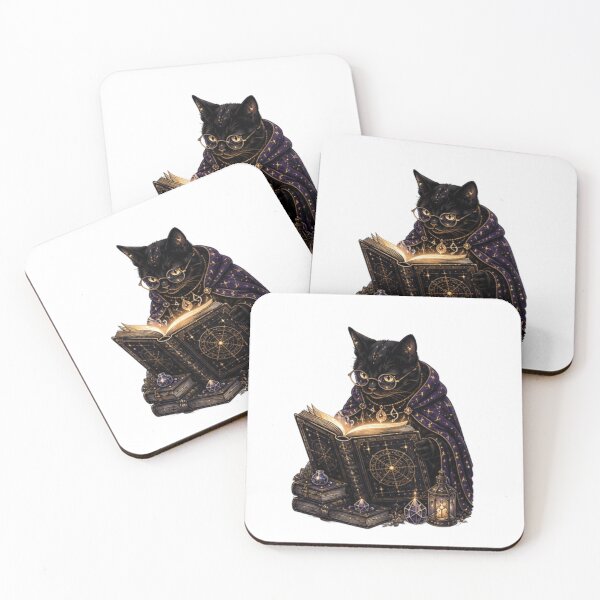Item preview, Black cat read designed and sold by mahjh.