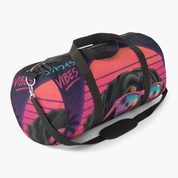Item preview, Retro Rottweiler Vaporwave Shirt, Neon 80s Dog Art, Stay Cool Rottie, Funny Dog Lover Gift, Synthwave Pet Design designed and sold by LuxeBuzz.
