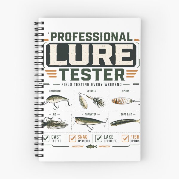 Item preview, Professional Lure Tester Funny Fishing Tackle Design designed and sold by 404CLOTHINGG.