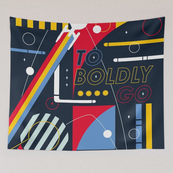 Item preview, Boldly Go designed and sold by cgsketchbook.