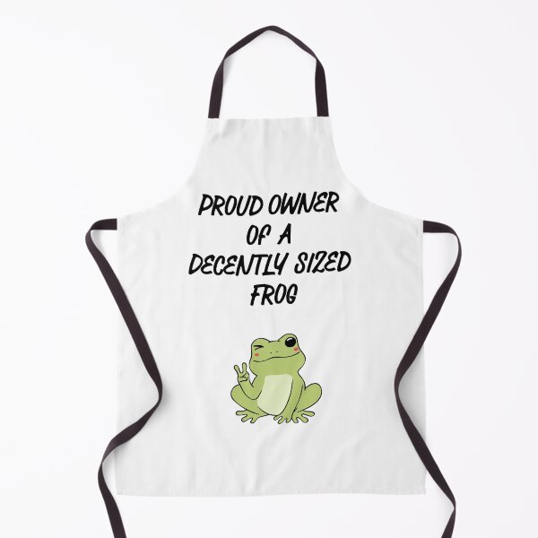 Item preview, Proud Owner of a Decently Sized Frog designed and sold by seacucumber.