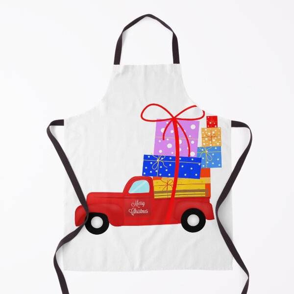 Item preview, Red Christmas Truck with Gifts - Merry Christmas Pickup Delivery designed and sold by YourHue.