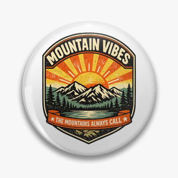 Item preview, The Mountains Always Call Mountain Vibes designed and sold by DPBTees70.