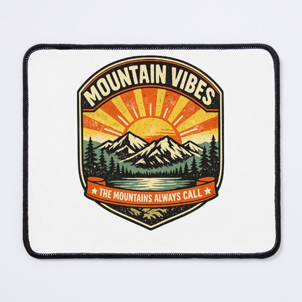 Item preview, The Mountains Always Call Mountain Vibes designed and sold by DPBTees70.