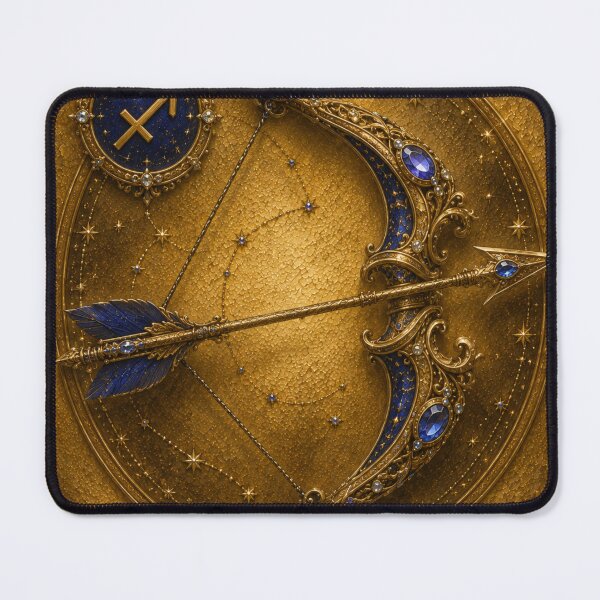 Item preview, Golden Sagittarius Zodiac Bow designed and sold by VelarisMoon.