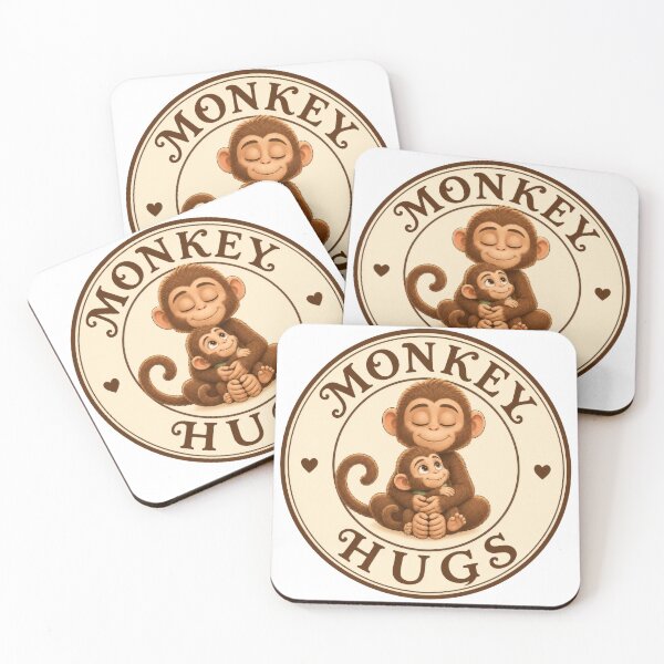 Item preview, Monkey Hugs designed and sold by geo22273.