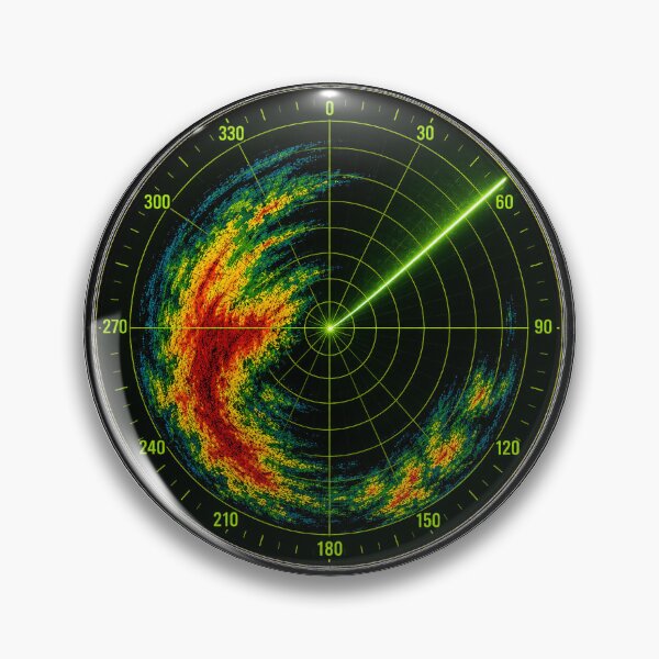 Item preview, Trust the Radar – Weather Radar Storm Graphic designed and sold by SimplyArtLab.