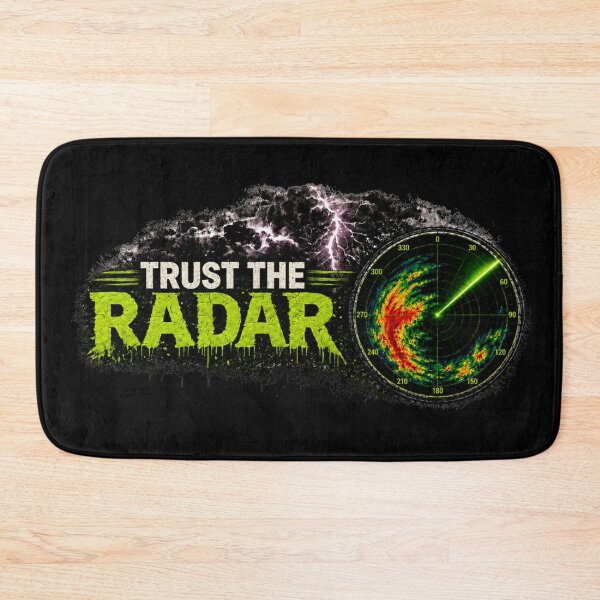 Item preview, Trust the Radar – Weather Radar Storm Graphic designed and sold by SimplyArtLab.