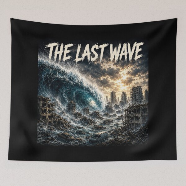 Item preview, The Last Wave Tsunami Apocalypse designed and sold by SimplyArtLab.