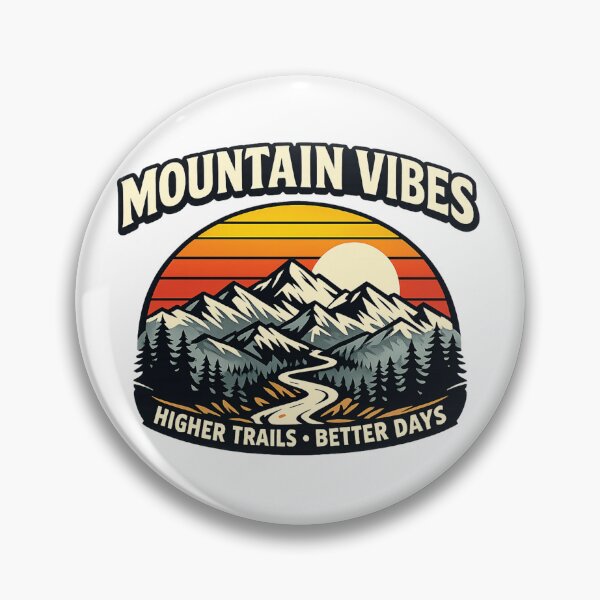 Item preview, Higher Trails Better Days Mountain Vibes designed and sold by DPBTees70.