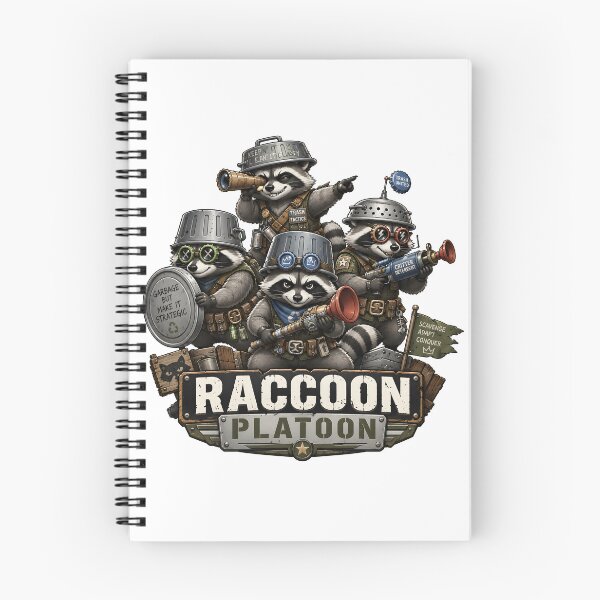 Item preview, Raccoon Platoon designed and sold by aistrokeofart.