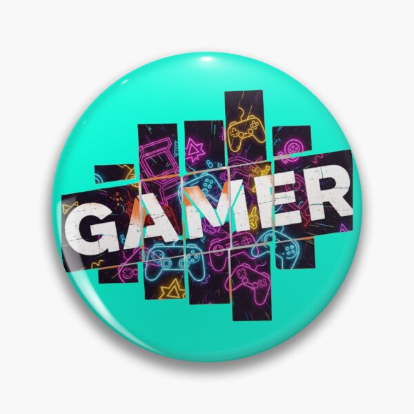 Item preview, Neon Gamer Glow Aesthetic - Retro Arcade Controller Grid designed and sold by Dzblack.