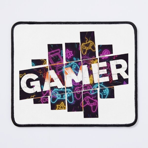 Item preview, Neon Gamer Glow Aesthetic - Retro Arcade Controller Grid designed and sold by Dzblack.