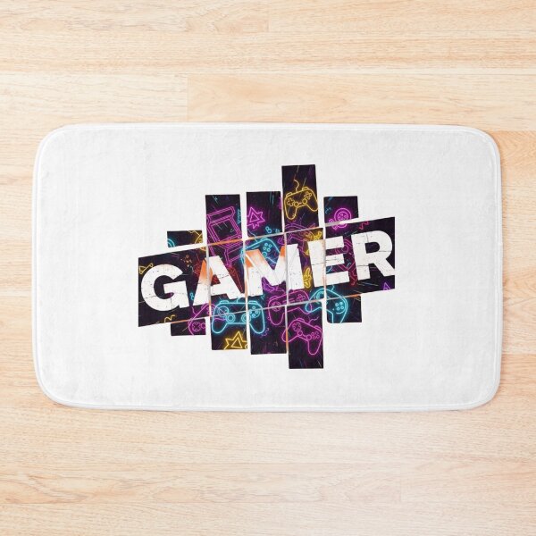 Item preview, Neon Gamer Glow Aesthetic - Retro Arcade Controller Grid designed and sold by Dzblack.