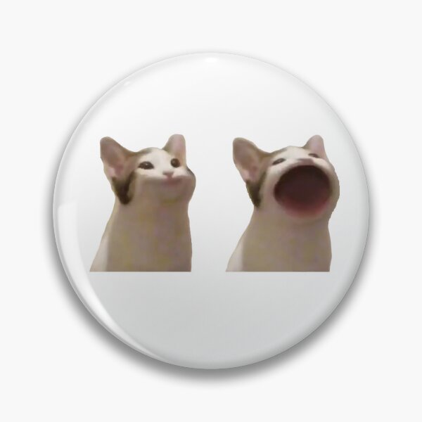 Item preview, Extra small popping cat sticker designed and sold by Spoochey.