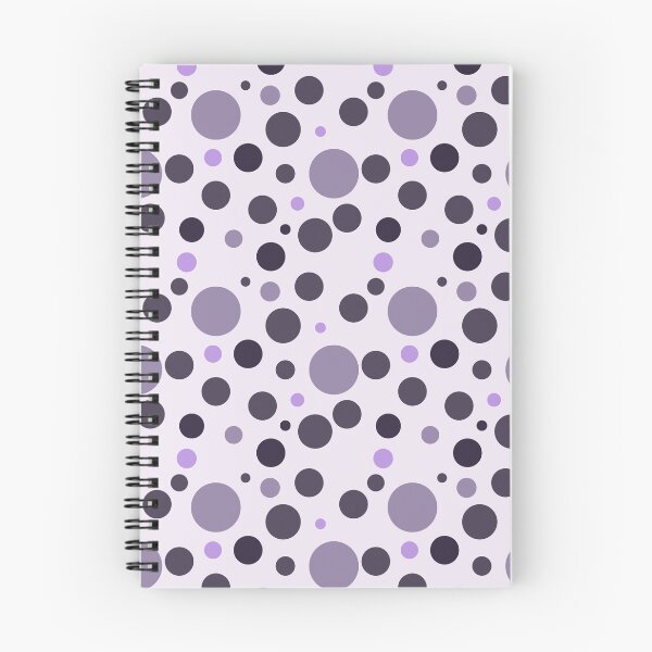 Item preview, Minimalist Purple Polka Dot Pattern | Modern Lavender Geometric Background designed and sold by ViviNyks.