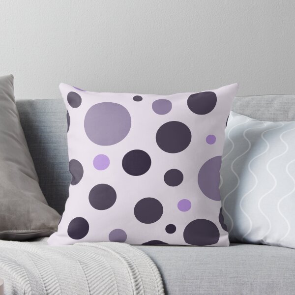 Item preview, Minimalist Purple Polka Dot Pattern | Modern Lavender Geometric Background designed and sold by ViviNyks.