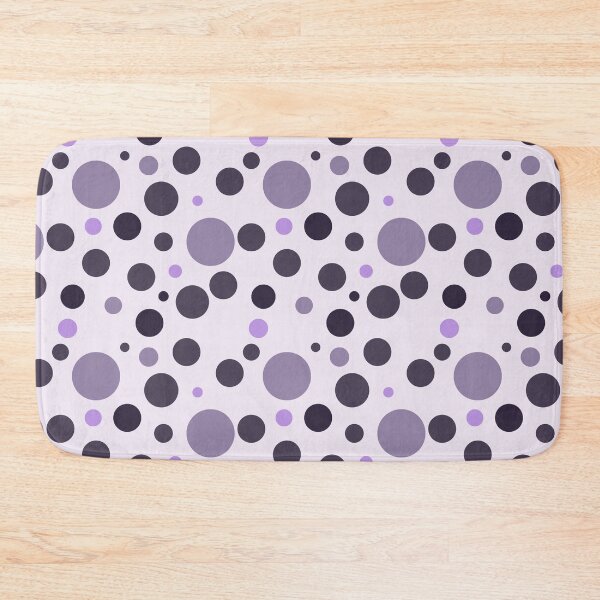 Item preview, Minimalist Purple Polka Dot Pattern | Modern Lavender Geometric Background designed and sold by ViviNyks.