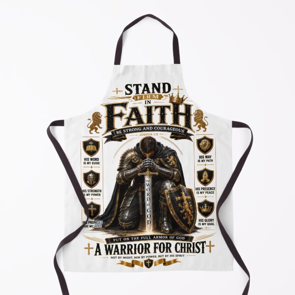 Item preview, Stand Firm In Faith Be Strong And Courageous designed and sold by KLERIKSTORE.