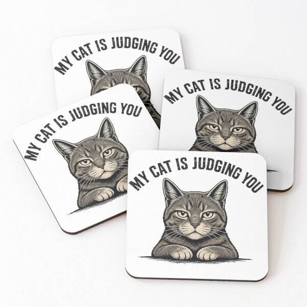 Item preview, My Cat Is Judging You designed and sold by JTP Home Treausres.