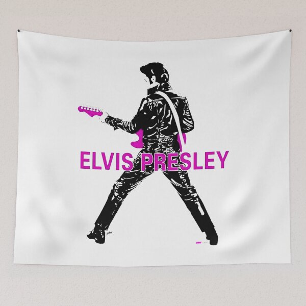Item preview, Vintage 1950s Rock and Roll Guitarist - Retro Rockabilly King Art designed and sold by britjonny52.