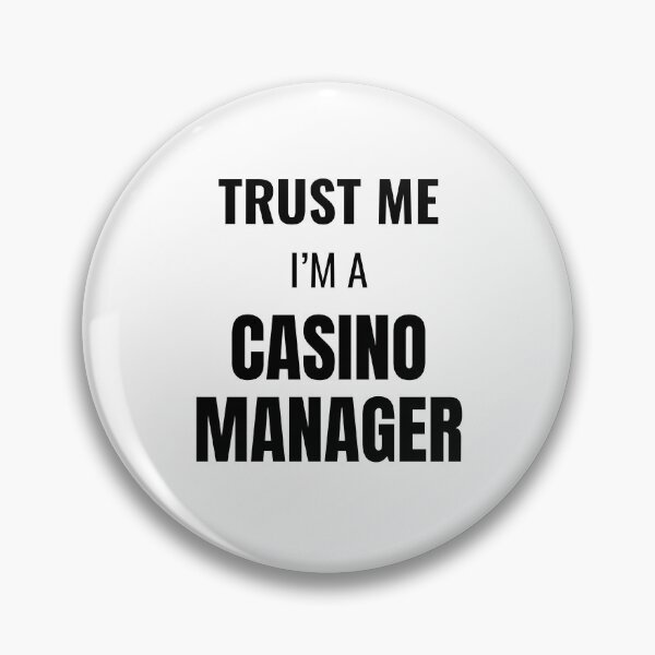 Item preview, Trust Me I'm a Casino Manager (Black) designed and sold by ShipCrewNation.